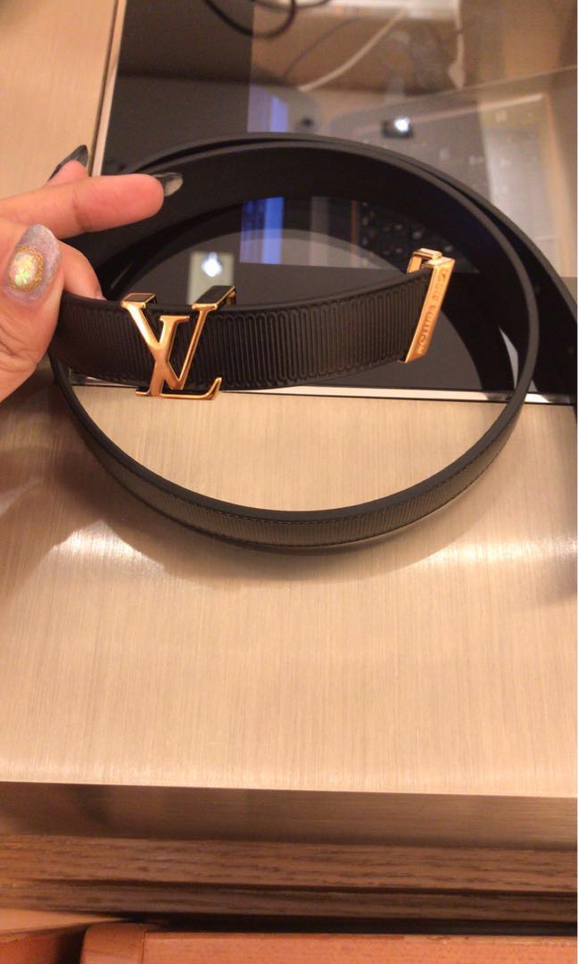 LV BELT INITIALES 20MM size 75cm, Women's Fashion, Watches & Accessories,  Belts on Carousell