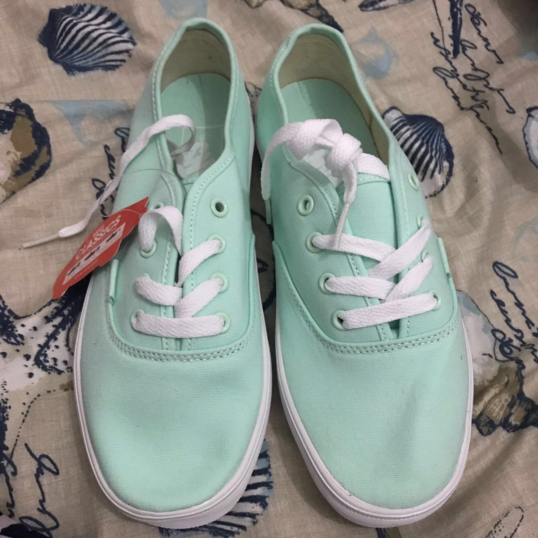 Mint colored vans store