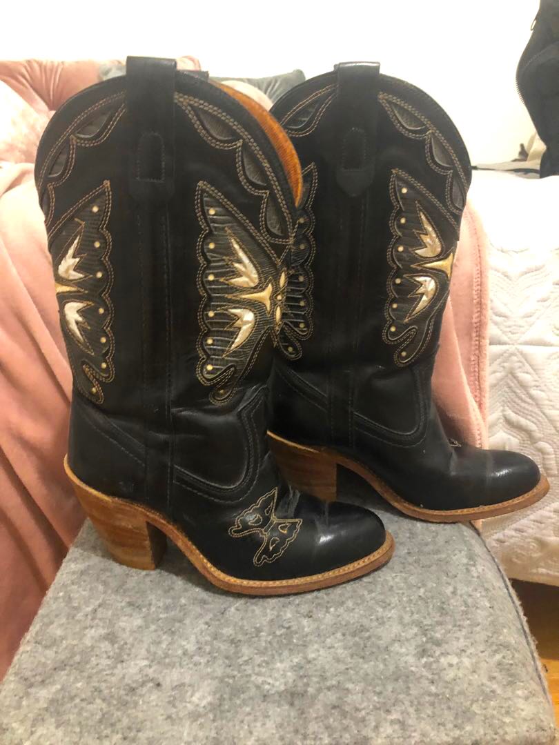 Miss Capezio Vintage Cowboy Boots 