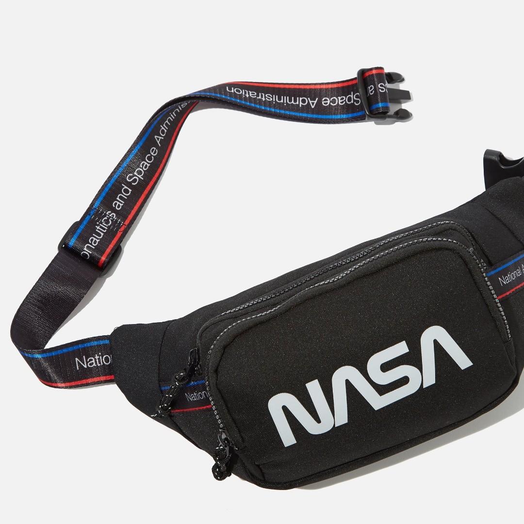 New Ori RM89 TYPO NASA Lost Escape Bumbag Black