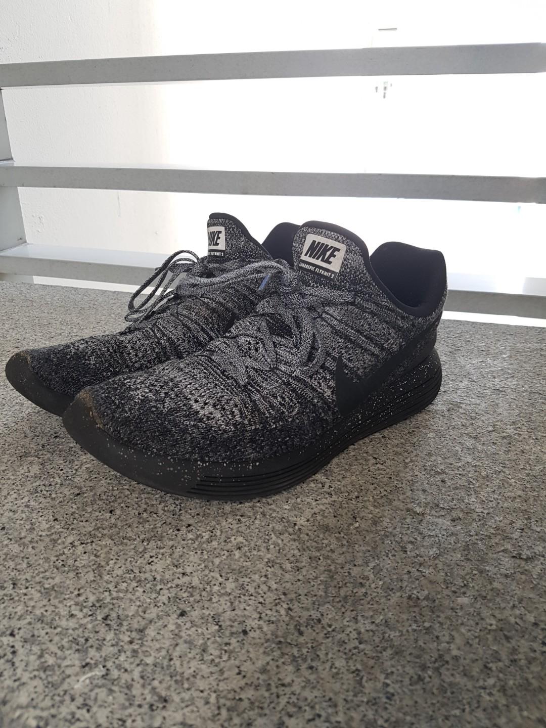 nike lunarepic flyknit 2 black