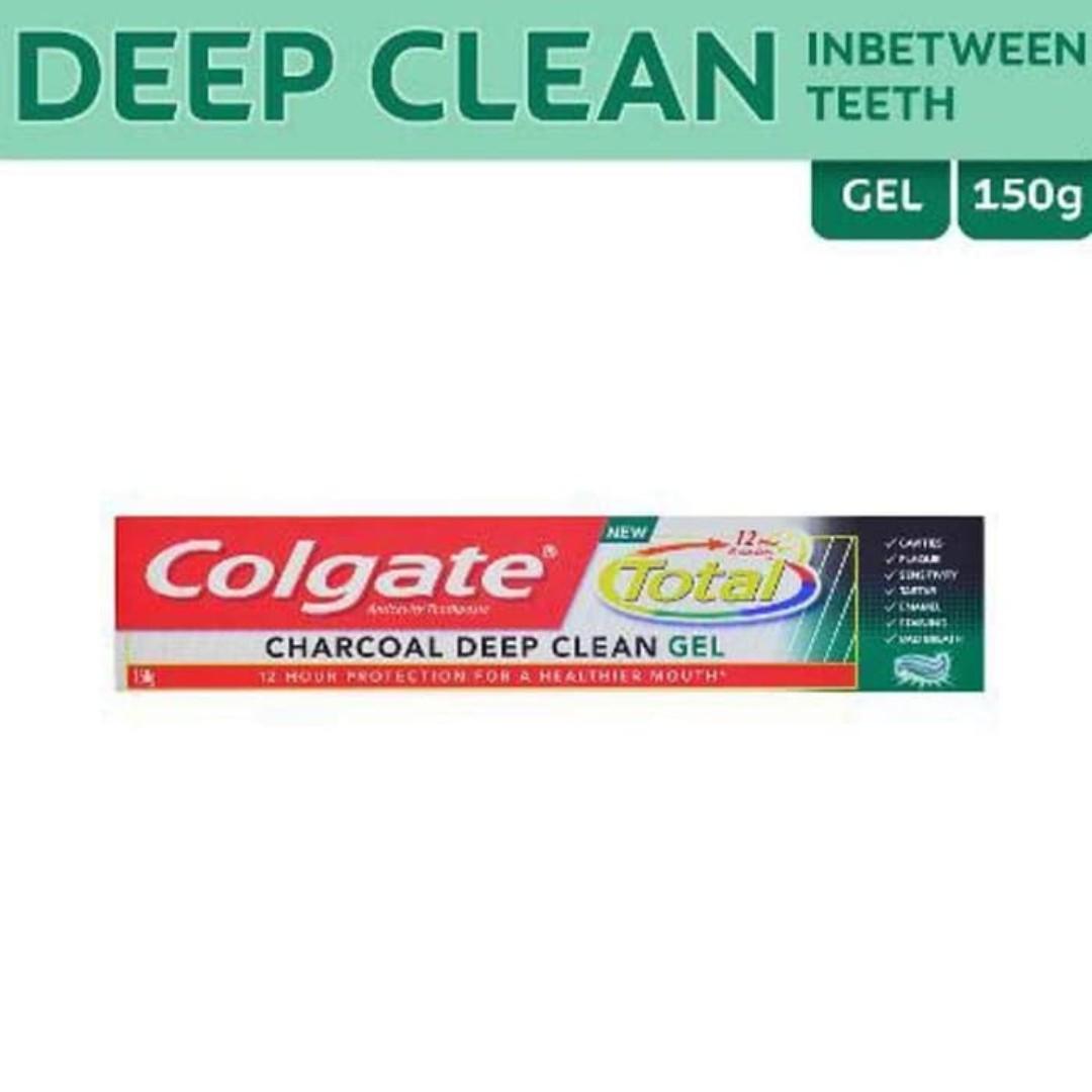 Original Odol Pasta Gigi Colgate Total 12 Hour Protection Charcoal Deep Clean Gel 150gr Kesehatan Kecantikan Kulit Sabun Tubuh Di Carousell