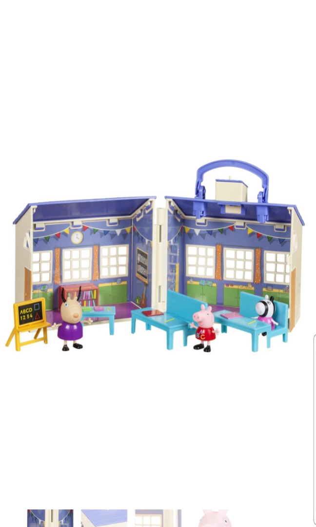 peppa pig school playset