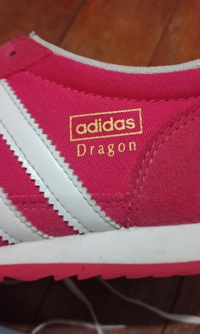 Preloved Adidas Dragon Fuschia Trainers Shoes Women s Fashion