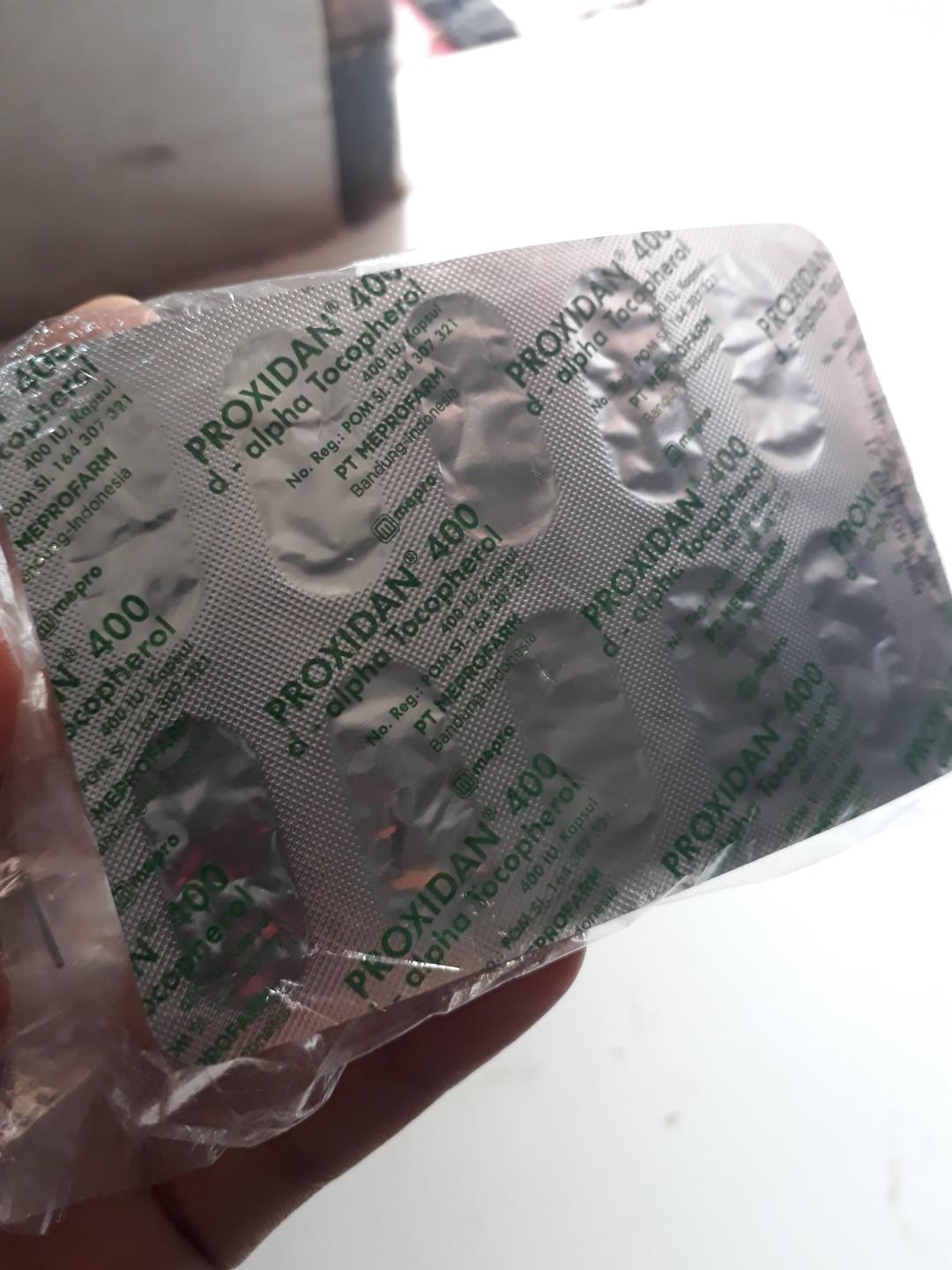 Vit E Proxidan 400 Tablet Penyubur Kandungan Everything
