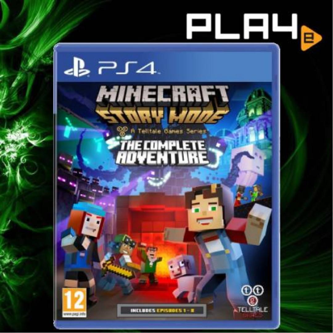 Minecraft: Story Mode The Complete Adventure PS4, Zilion Games e  Acessórios