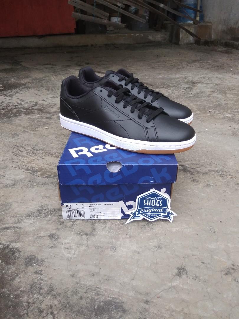 reebok royal complete cln black