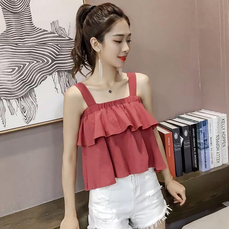 trendy sleeveless tops