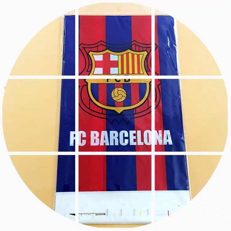 fc barcelona table cover