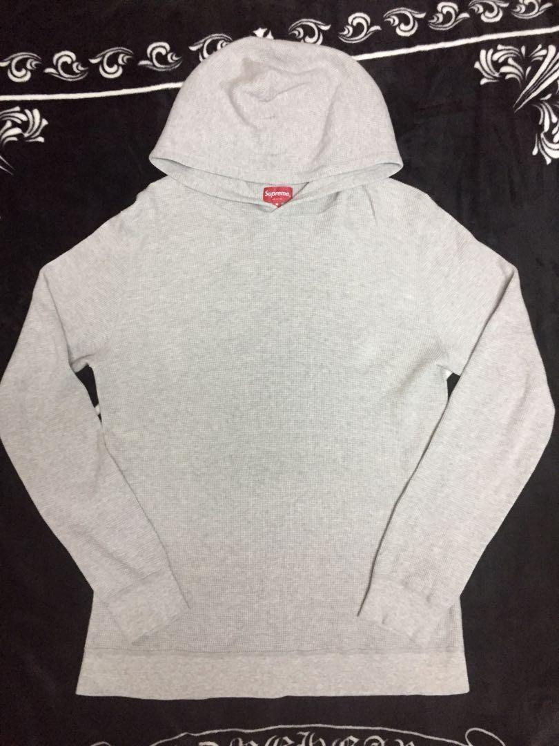 supreme waffle hoodie