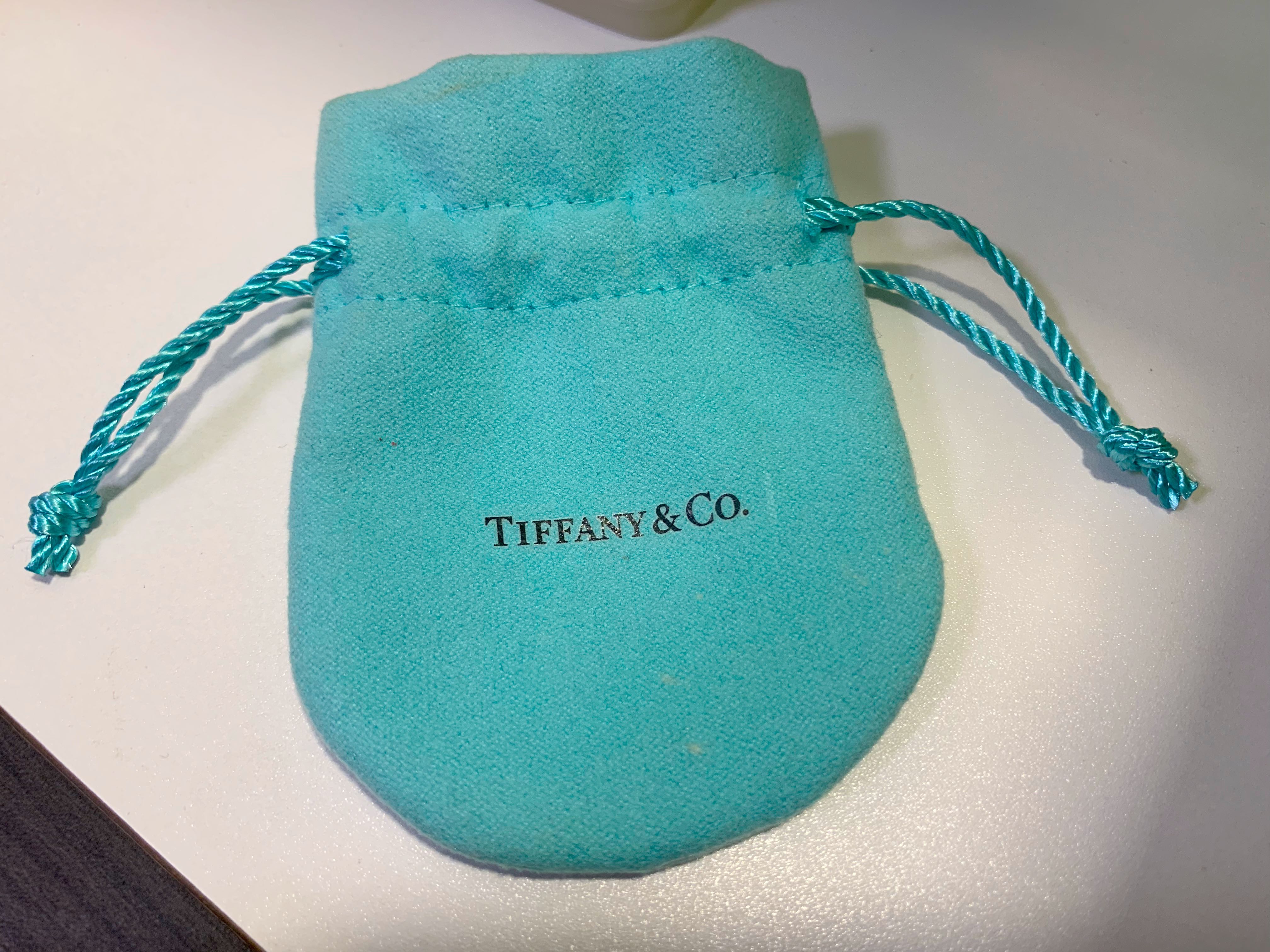 tiffany jewelry pouch