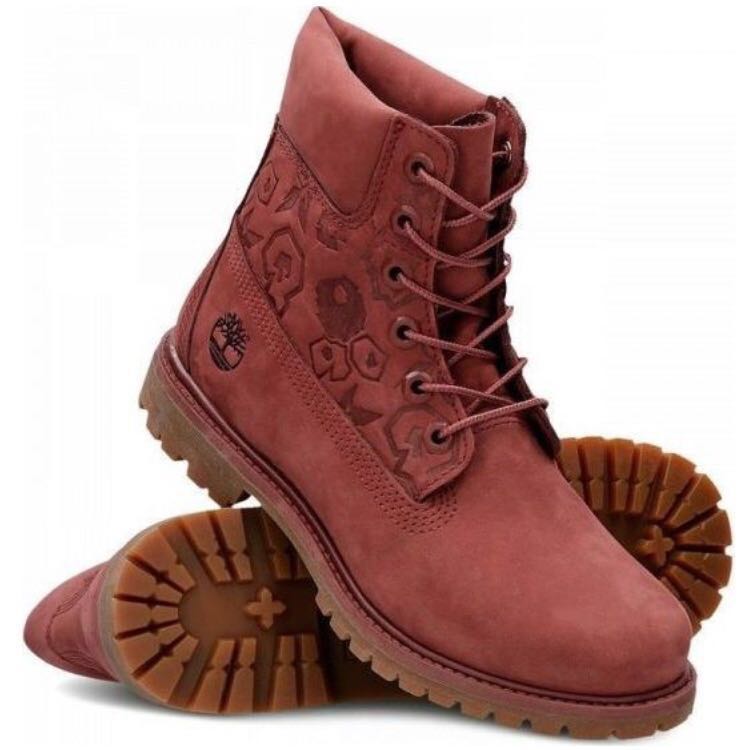 timberland embossed boots