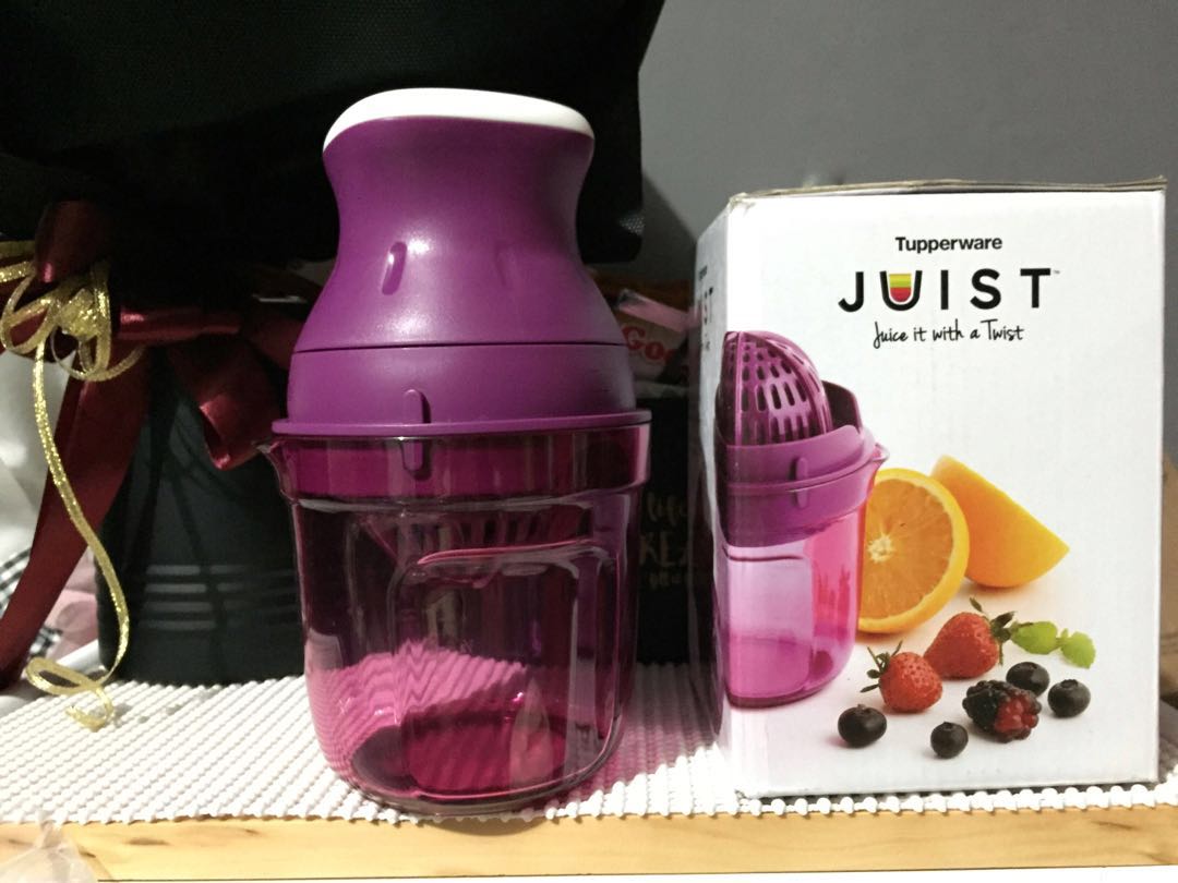 Tupperware Juist Pembuat Jus Dan Pemeras Buah Kitchen Appliances Di Carousell
