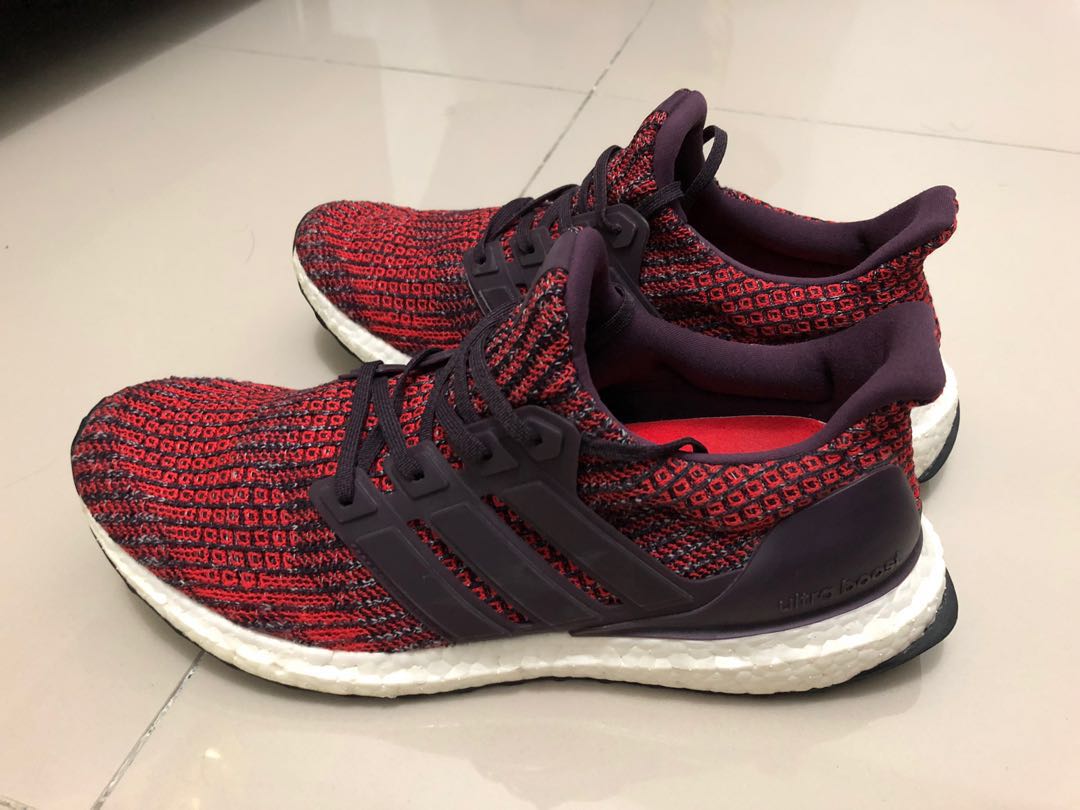 ultraboost red blue