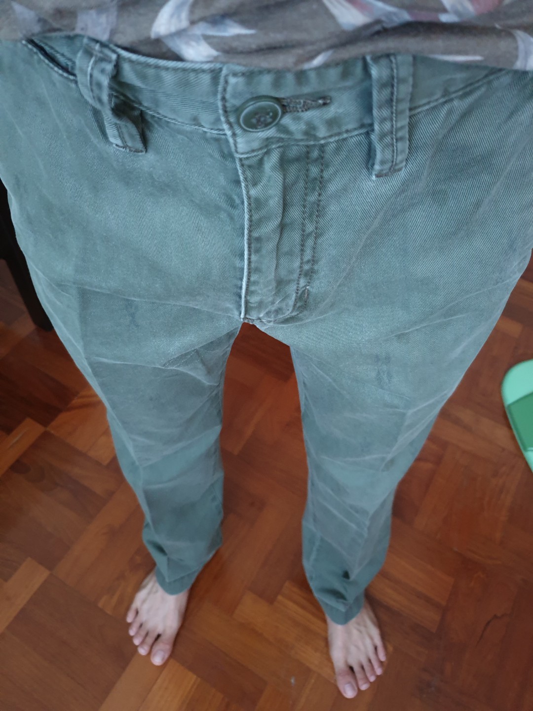 jeans vans olive