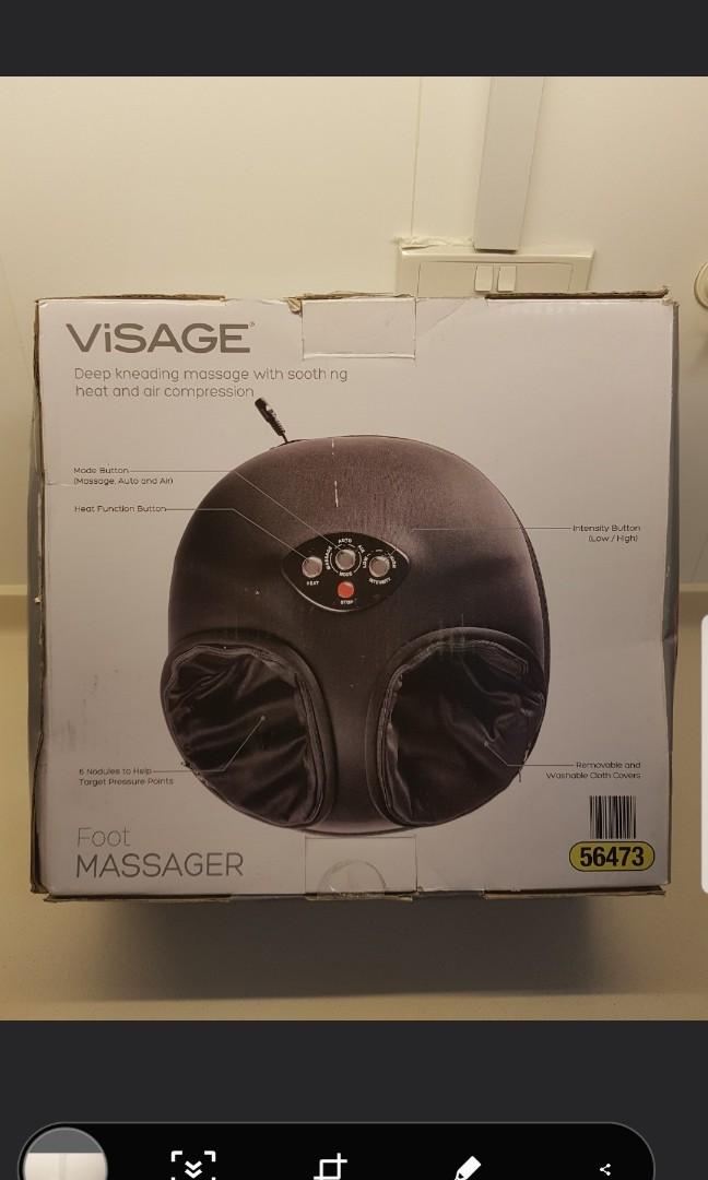 VISAGE Foot Massager (with Heat & Air Compression function) Model