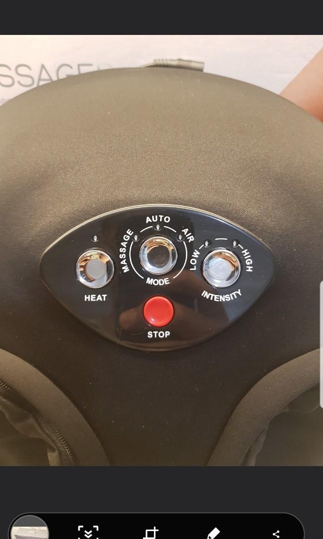 VISAGE Foot Massager (with Heat & Air Compression function) Model