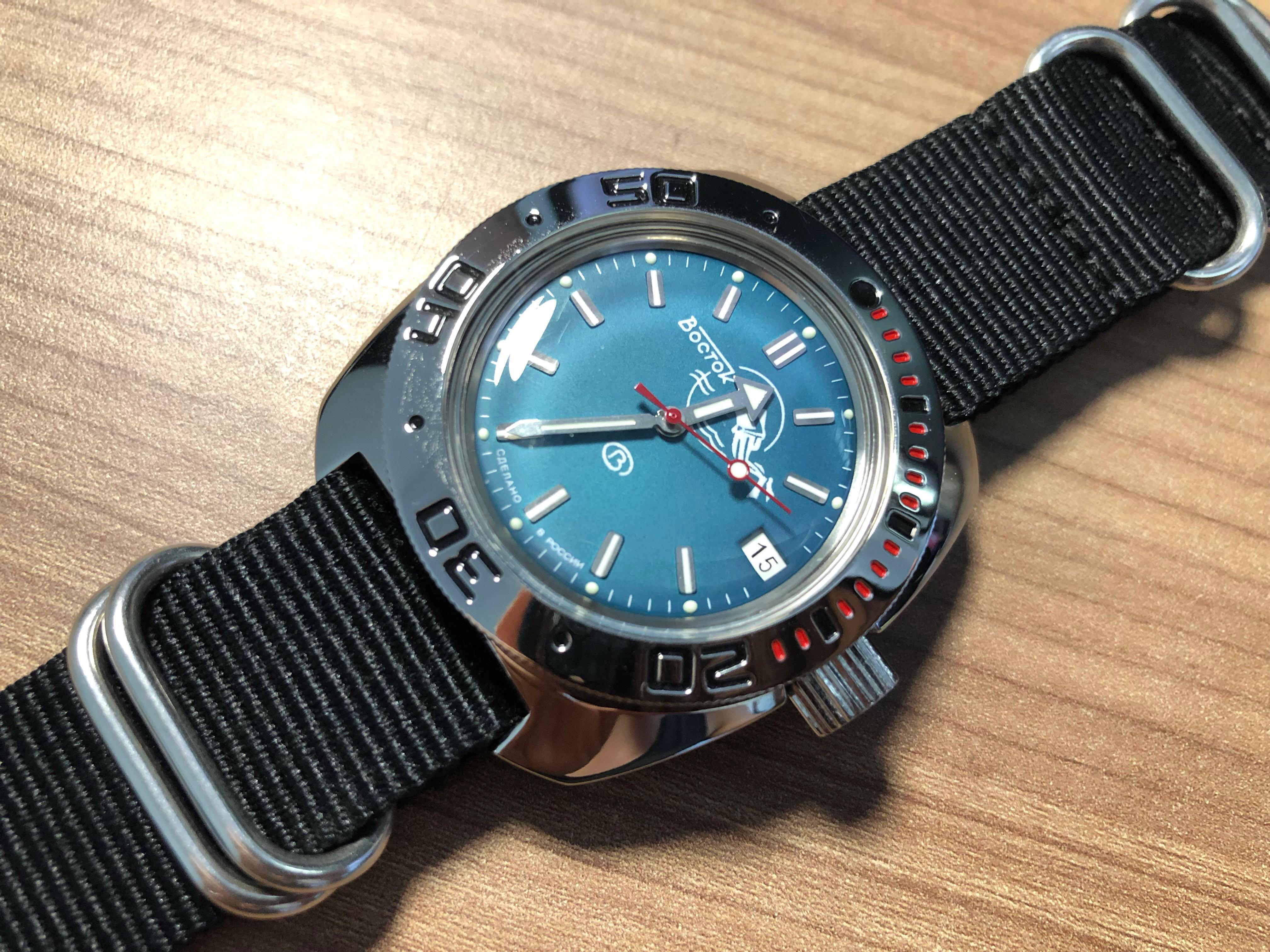 vostok amphibia scuba