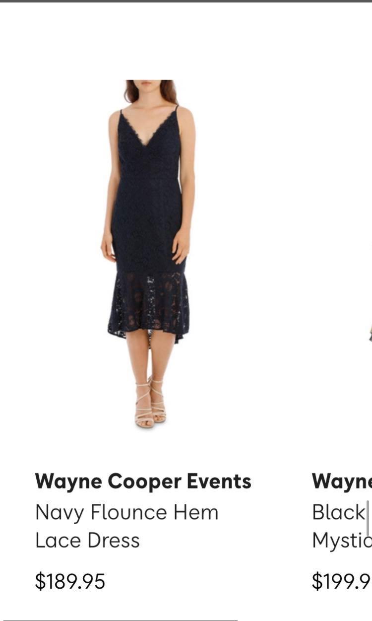 wayne cooper events dress