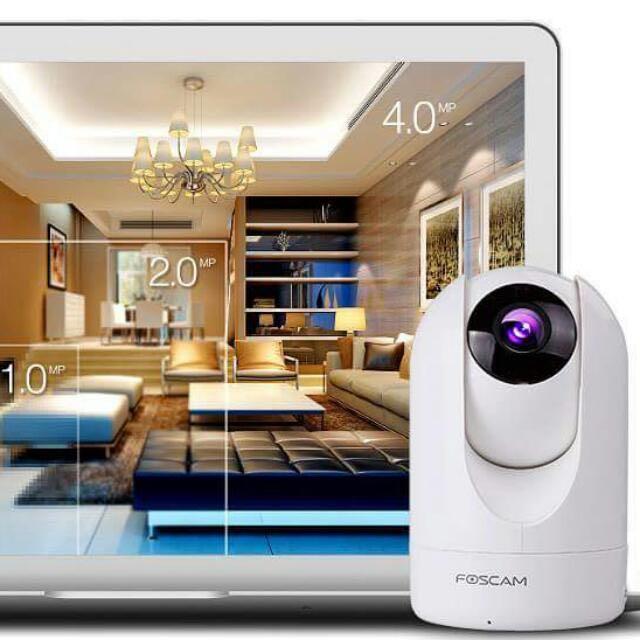 家居無線Wifi IP Camera FULL HD 1080P FOSCAM R2, 傢俬＆家居, 保安及 ...