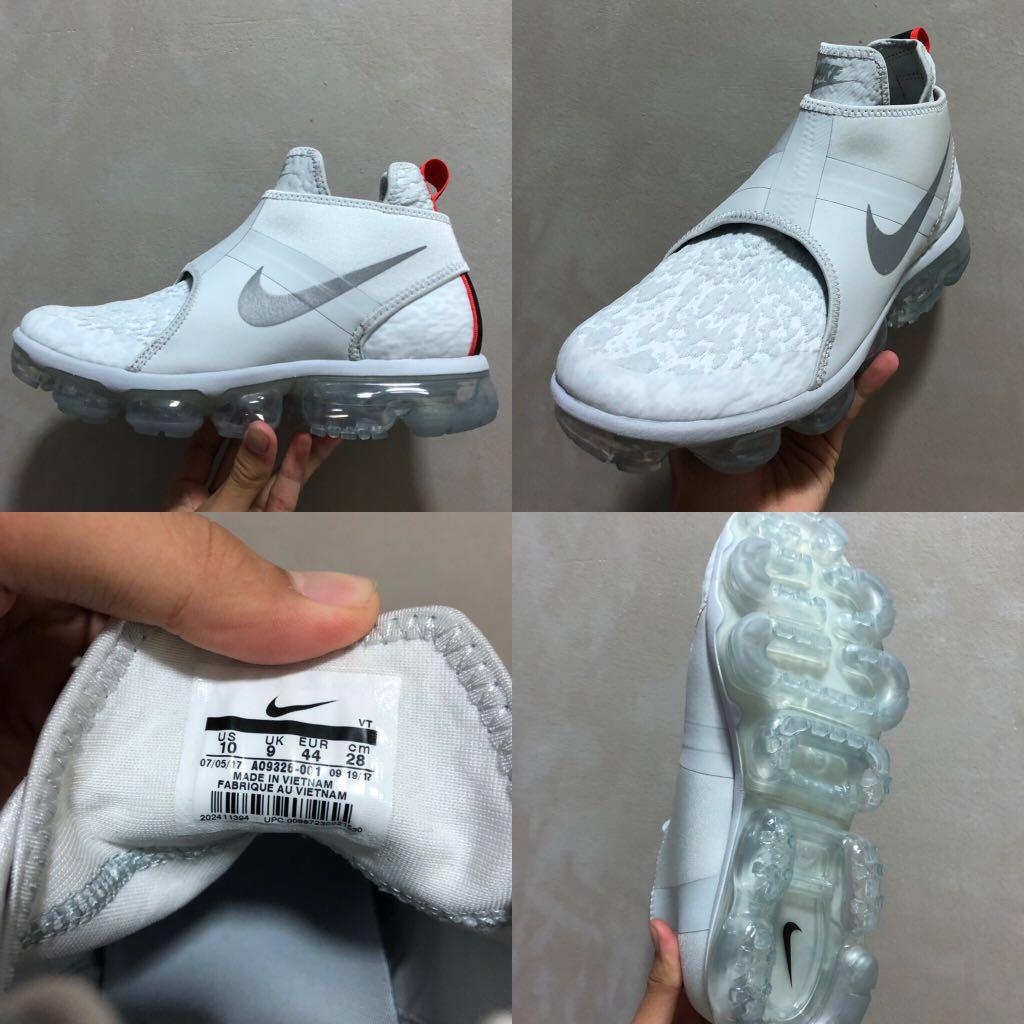 Air vapormax chukka slip pure platinum on sale