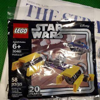 Brand New Sealed Lego Star Wars Anakin’s Jedi Interceptor Polybag 30244