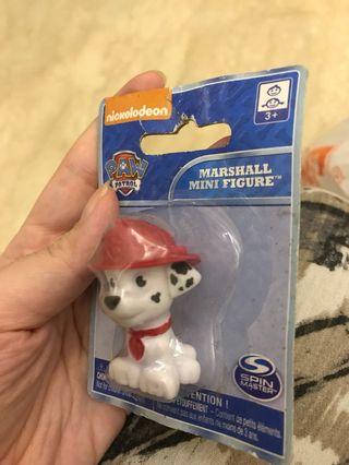 Paw patrol marshall mini figure