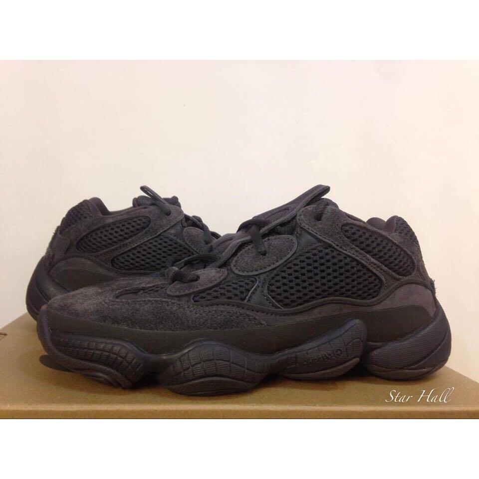 ADIDAS YEEZY 500 UNITY BLACK 黑麂皮老爹 