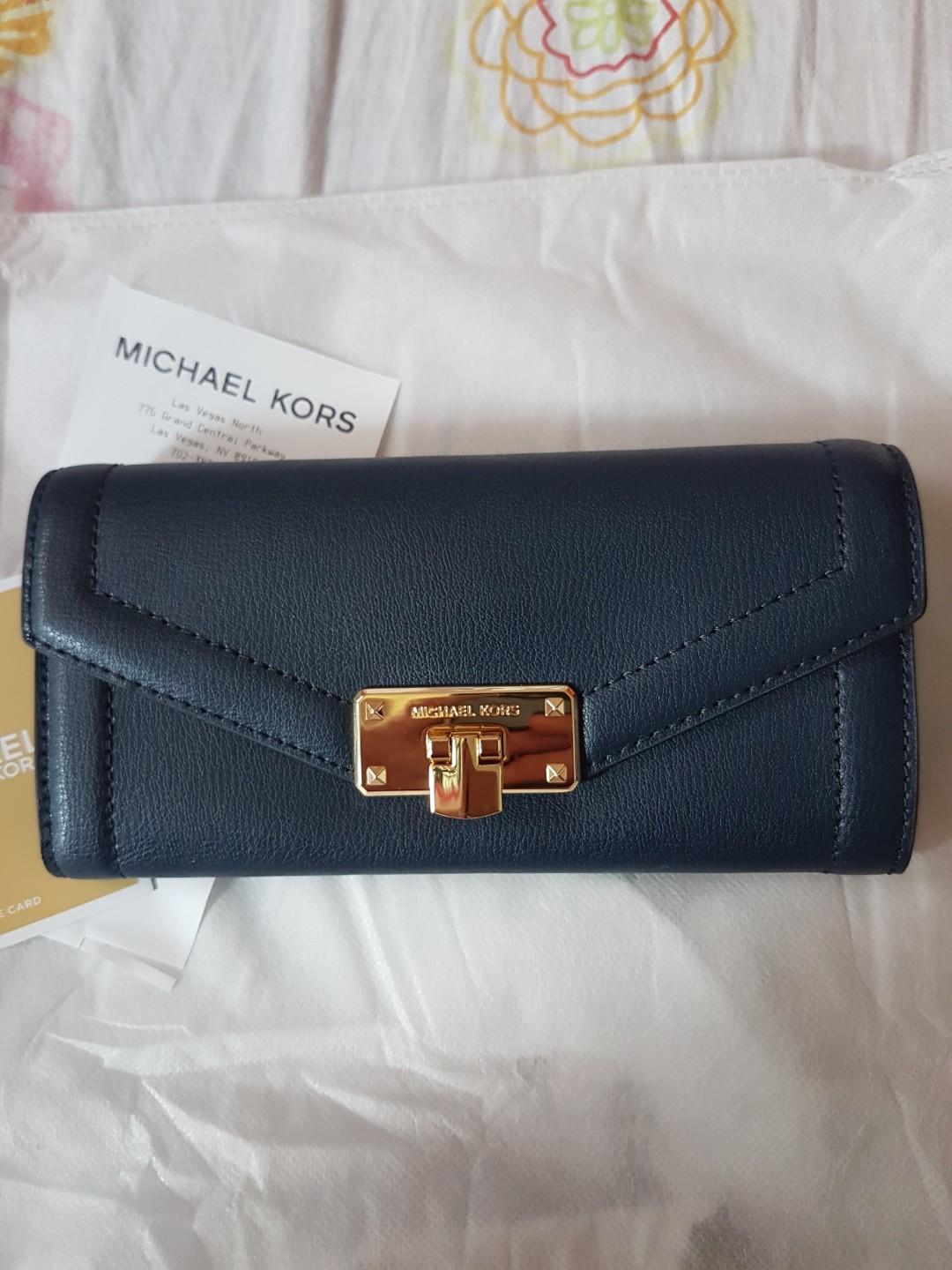 mk long wallet