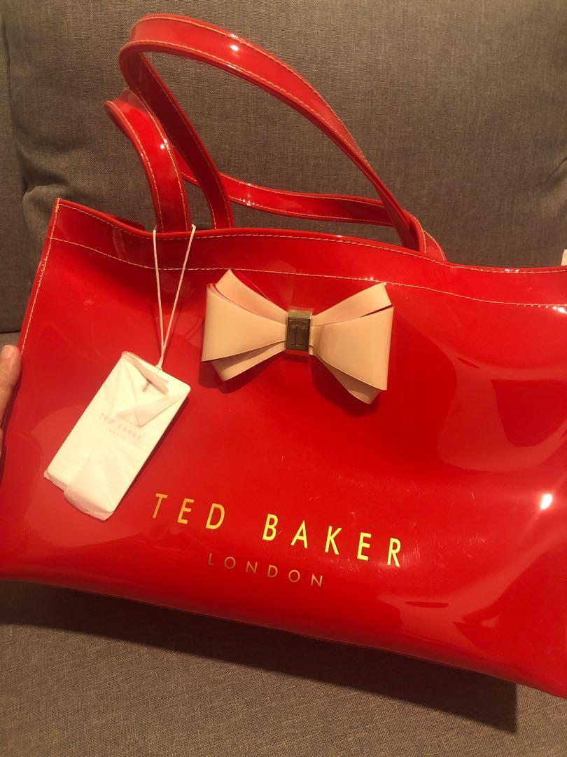 ted baker red handbag