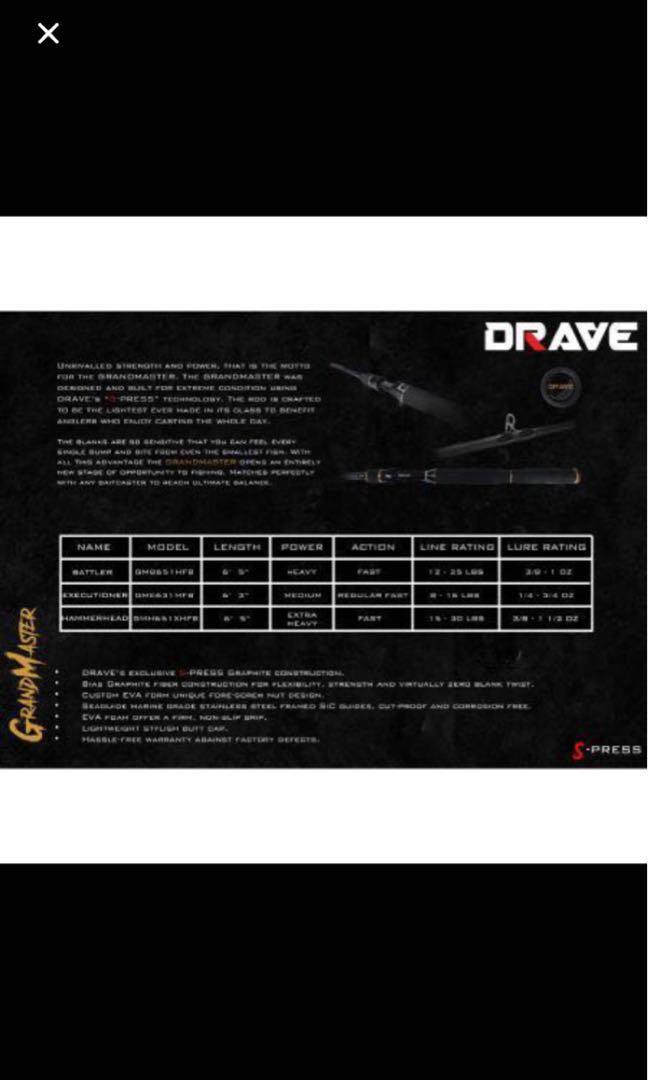 drave rod