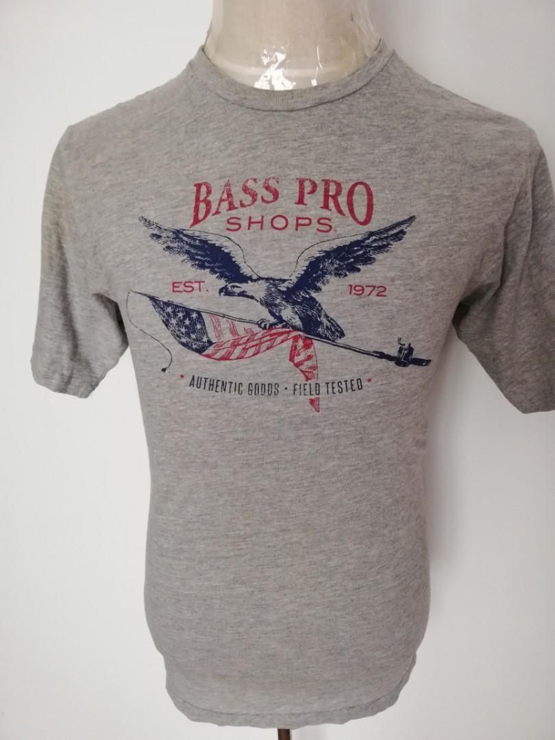 BASS PRO FISHING SHIRT, Men's Fashion, Tops & Sets, Tshirts & Polo Shirts  on Carousell