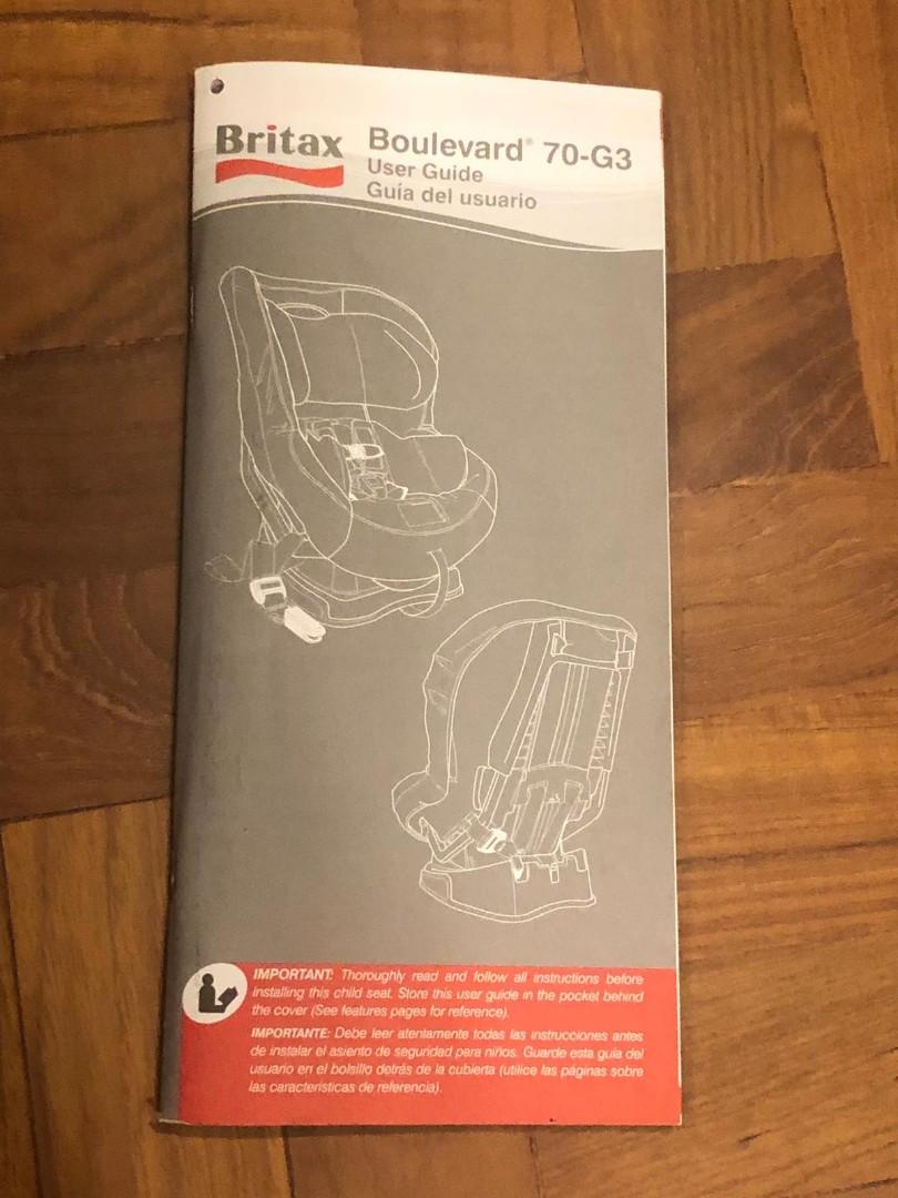 Britax Boulevard 70 G3 Car Seat