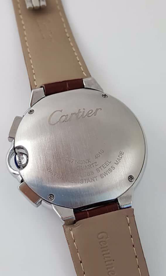 Cartier outlet mtwtfss watch