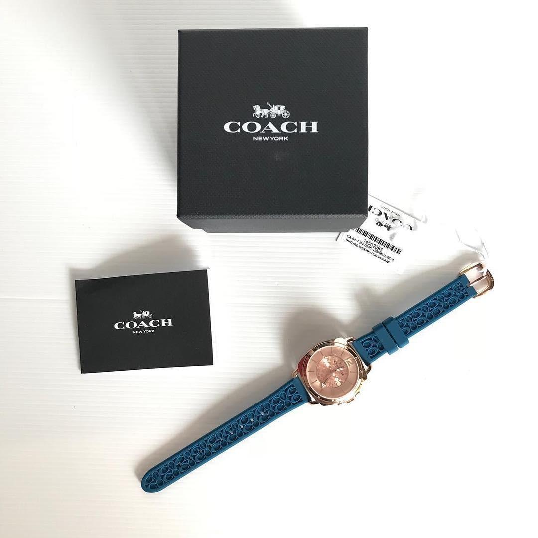 Coach 14502095 rg Turquoise diameter 34mm Barang Mewah Jam Tangan di Carousell