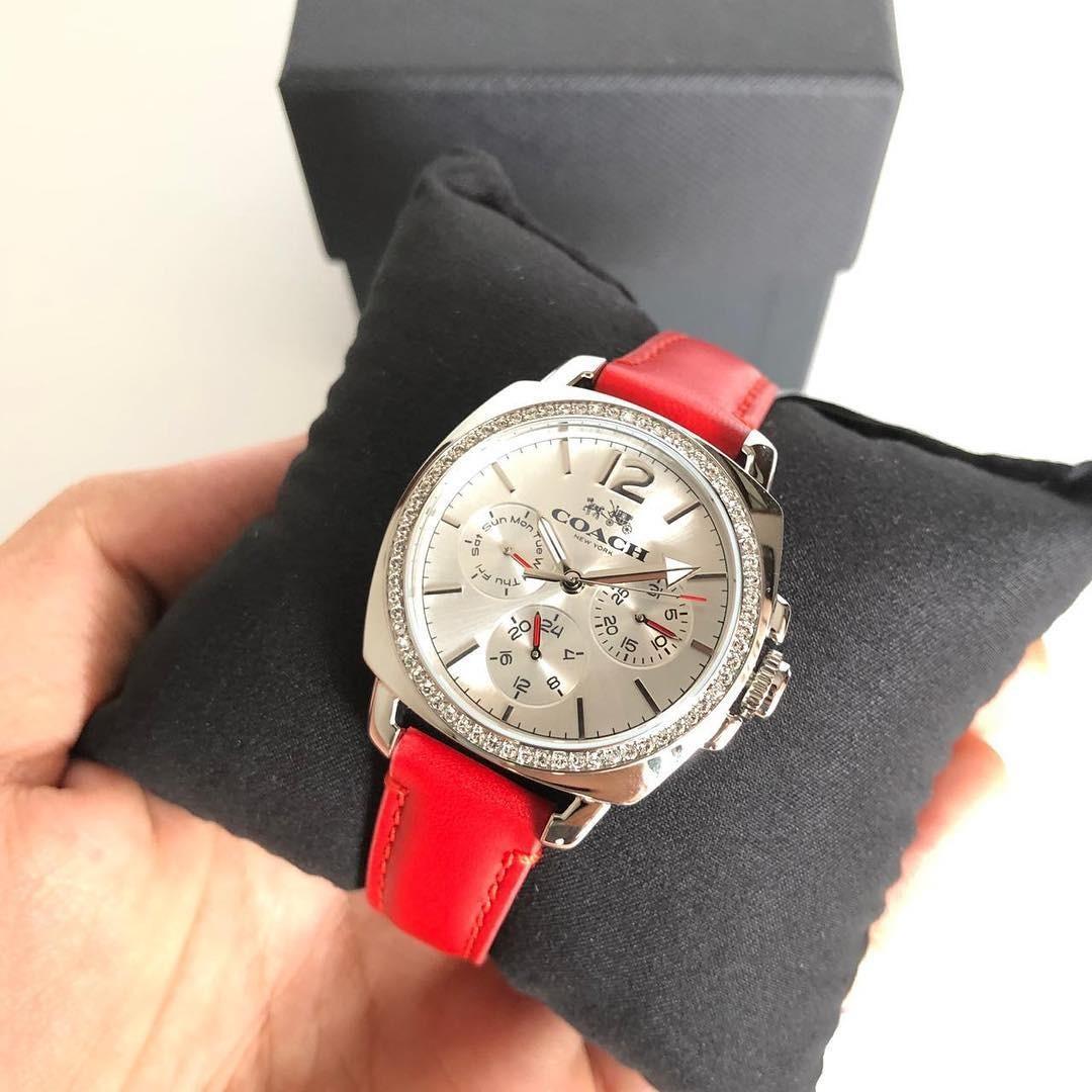 Coach 14502171 silver red
