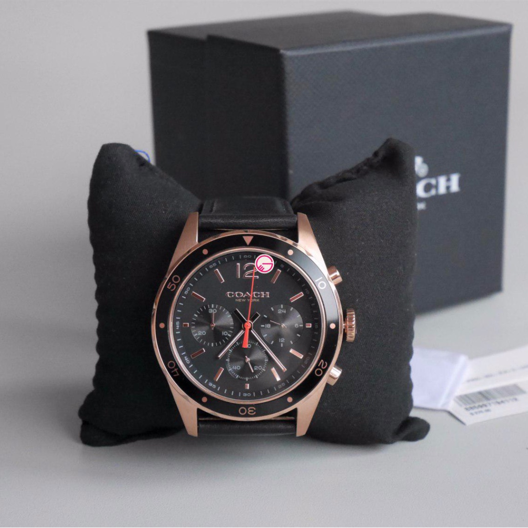 coach chronograph watch