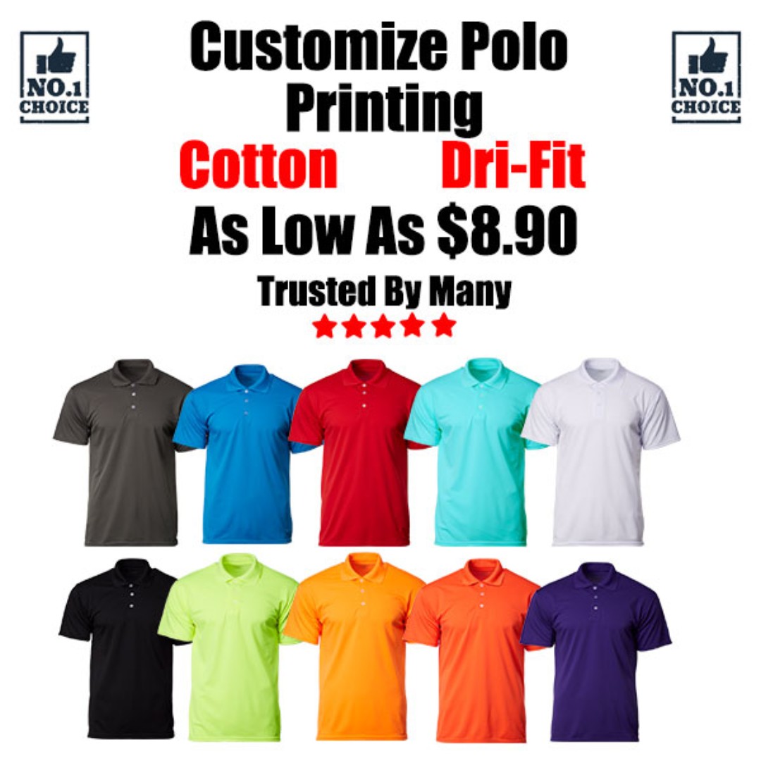 cheap custom polo