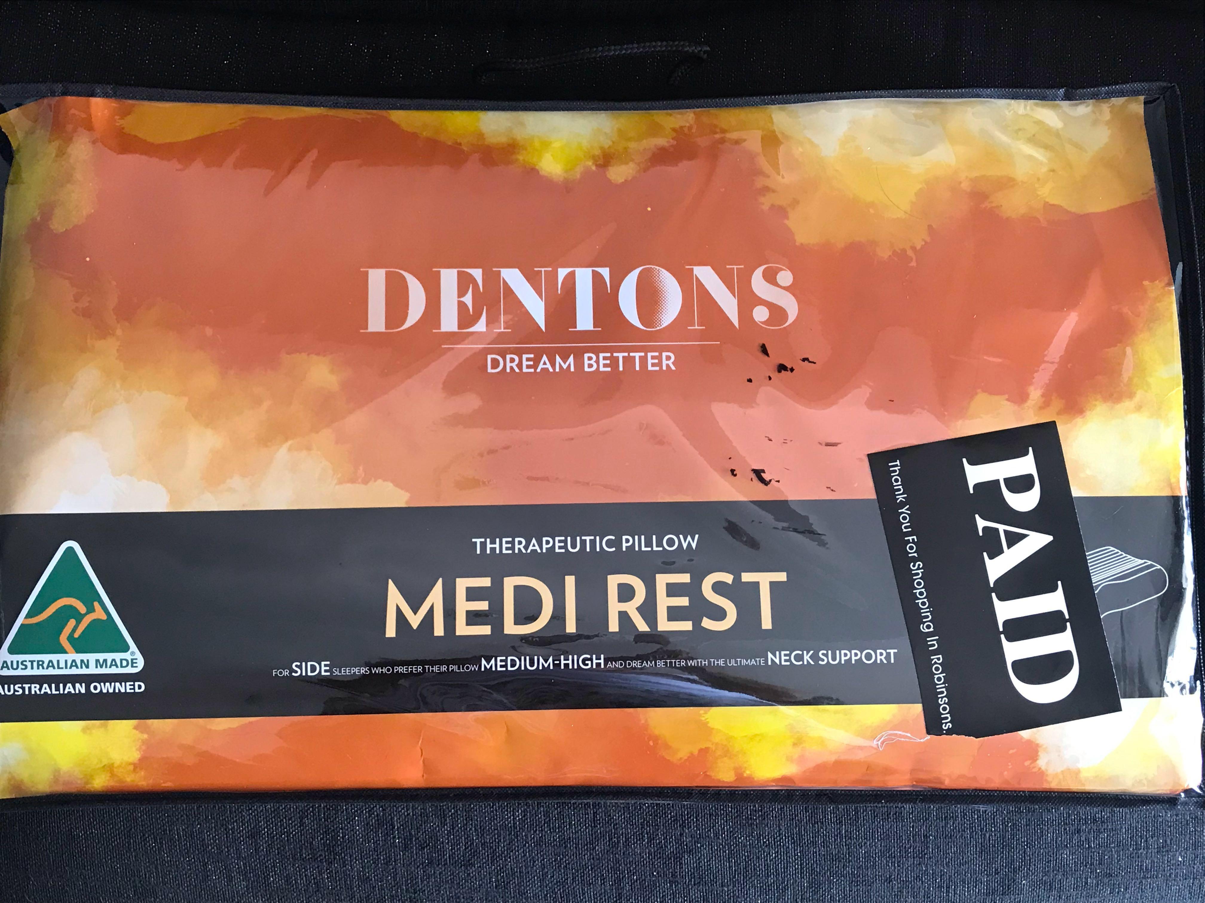Dentons medirest therapeutic pillow best sale