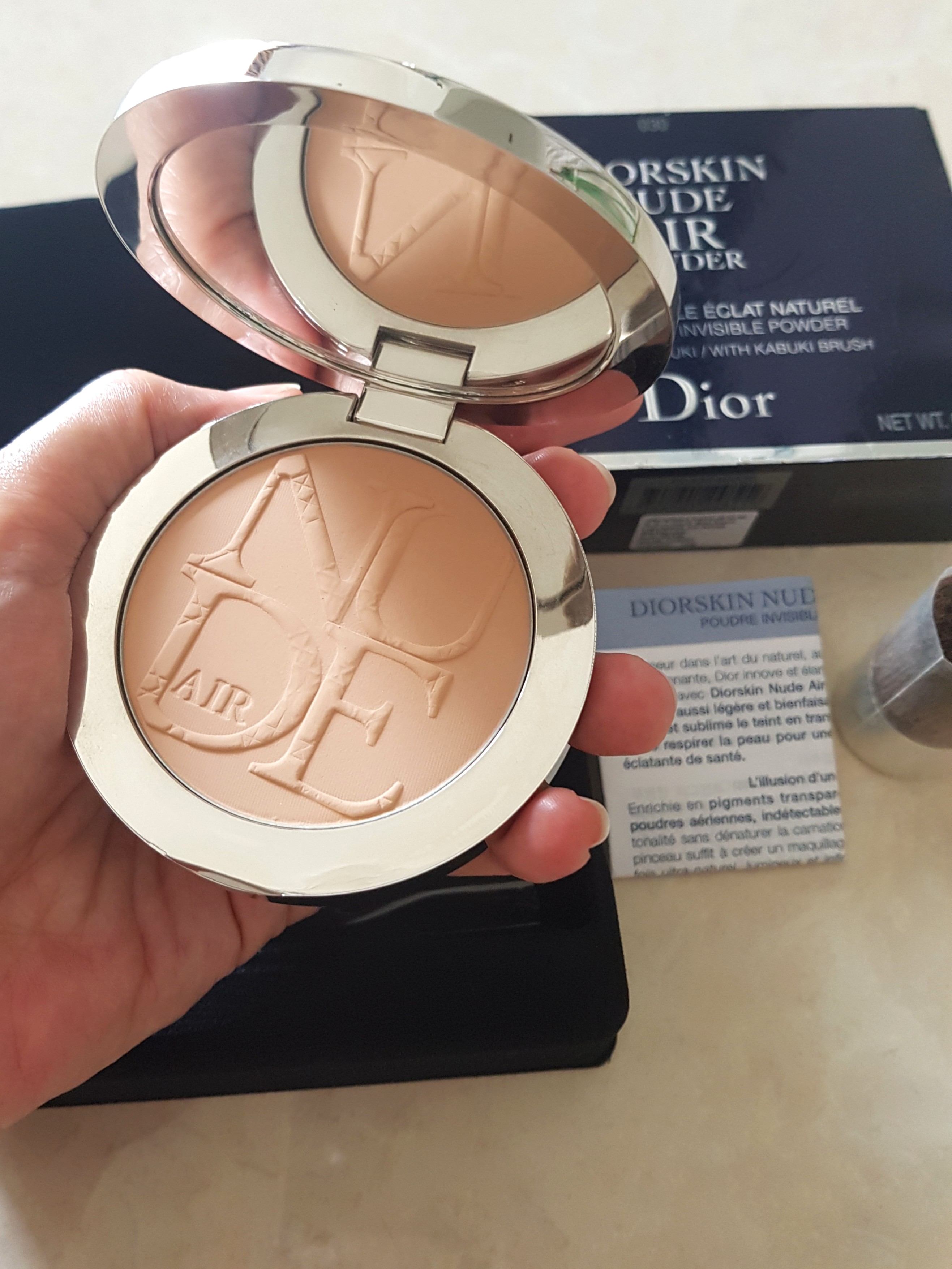 Diorskin nude shop air compact powder