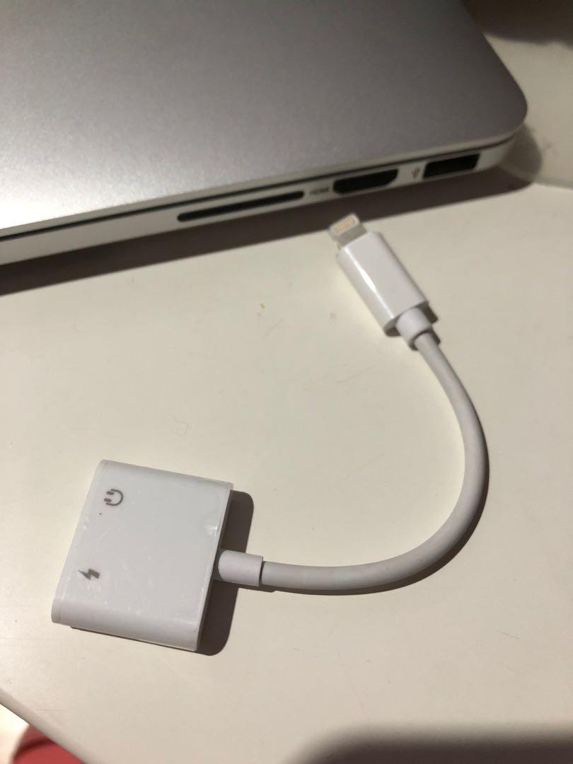 Sambungan earphone 2025 iphone 7 original