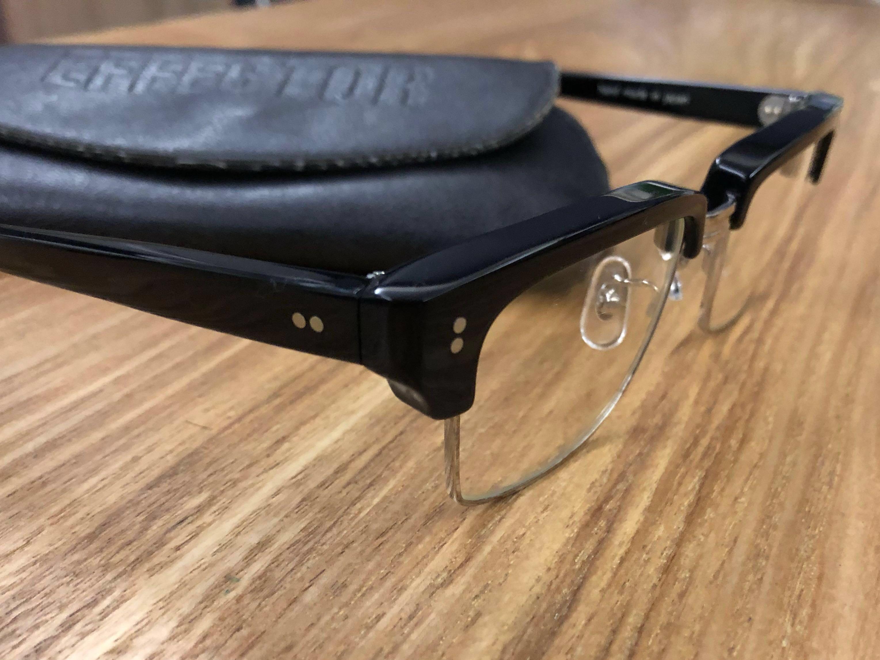 エッセンシャルズ] effector Taobao III复古板材眉架日本产进口眼镜架