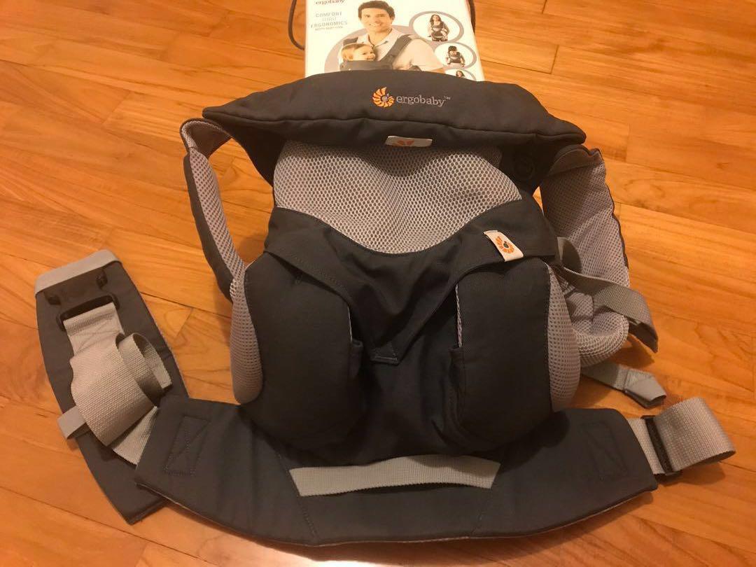 ergobaby 360 cool air mesh carbon grey