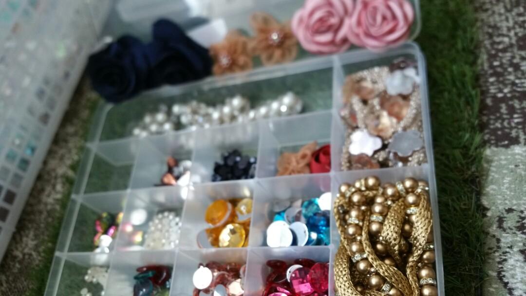 craft supplies gems