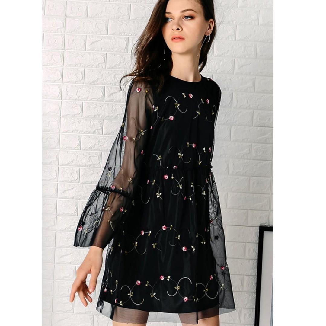 Organza babydoll dress Clearance