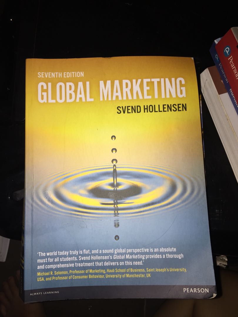 Global Marketing Seventh Edition 7th Edition Svend Hollensen Computers Tech Office Business Technology On Carousell