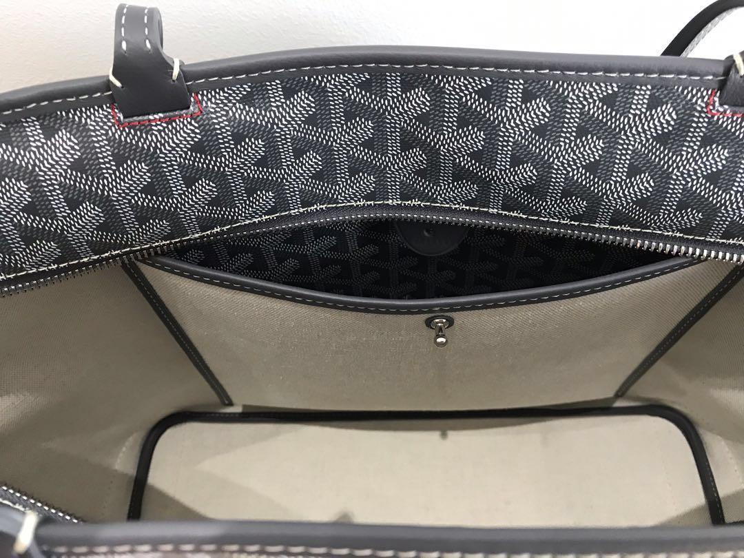 Artois leather handbag Goyard Grey in Leather - 24794221
