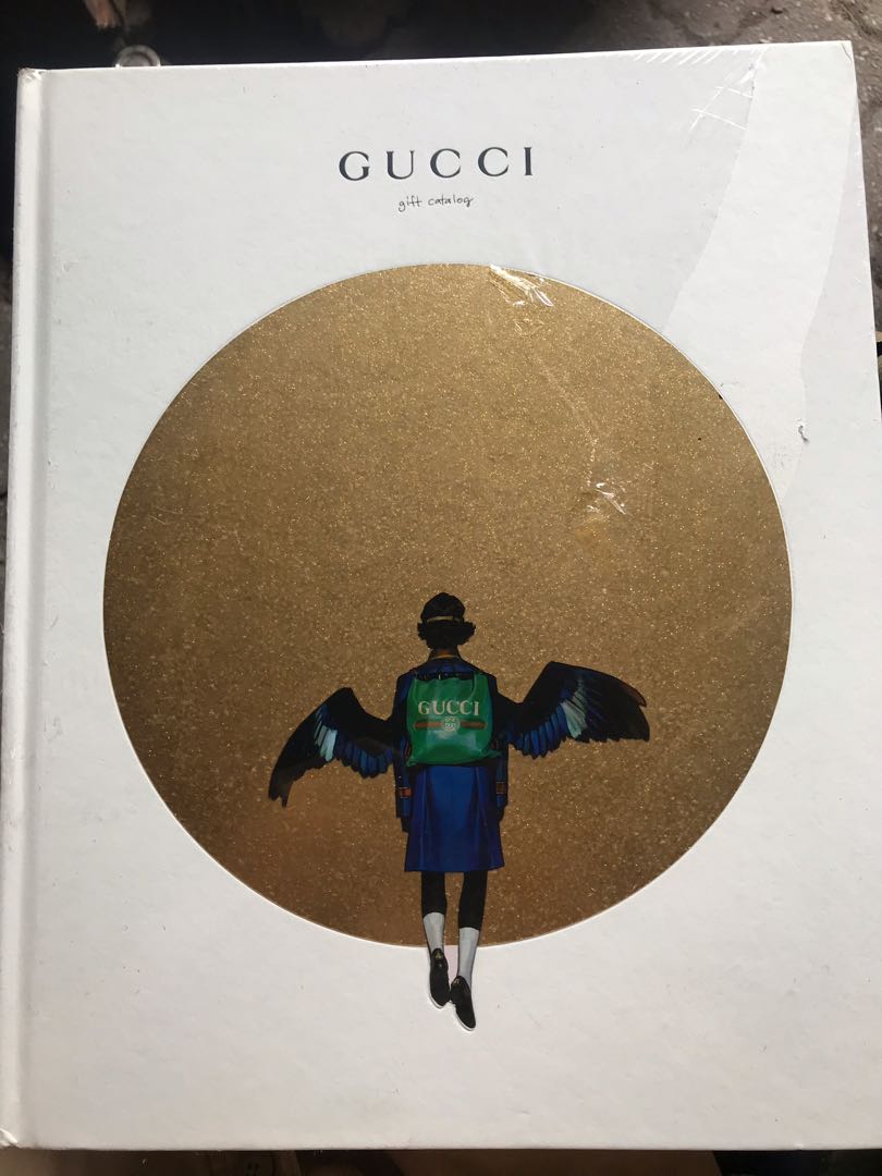Gucci Gift Catalog Hard Cover Coffee Table Book, Hobbies & Toys, Books