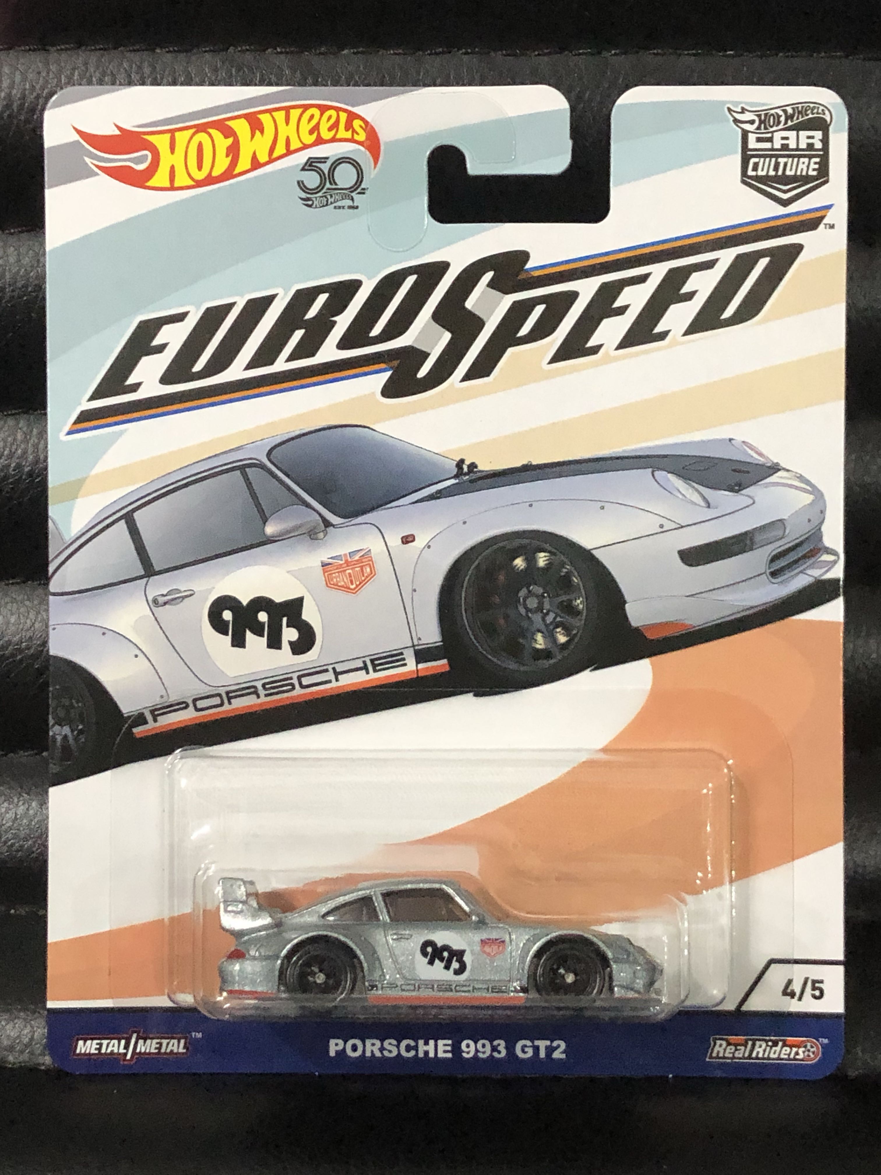 Hot Wheels Car Culture Eurospeed Porsche GT2 993 1 Hobbies