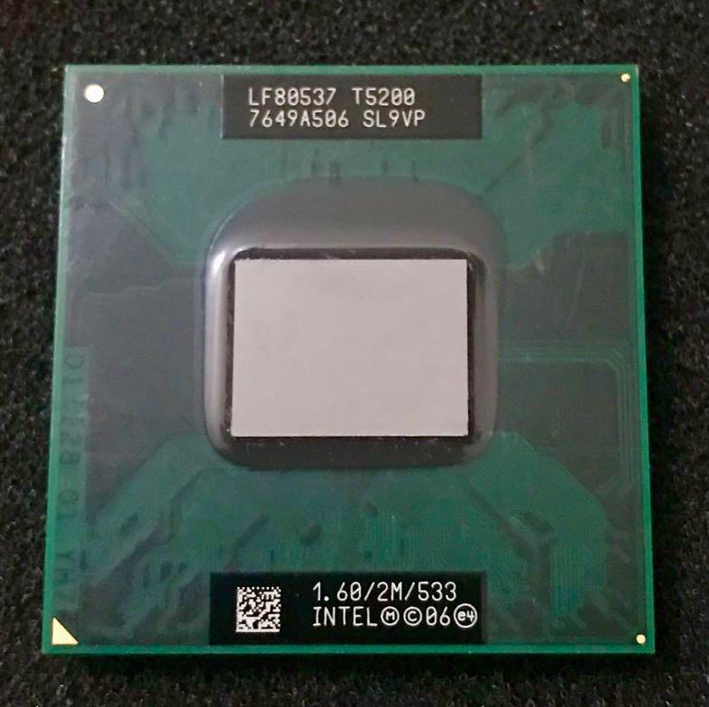 Intel Core Processor Core 2 Duo Cpu T5200 Socket M 2m Cache 1 6ghz 53hz Fsb Laptop Processor For 943 Chipset Spareforfix Electronics Computer Parts Accessories On Carousell